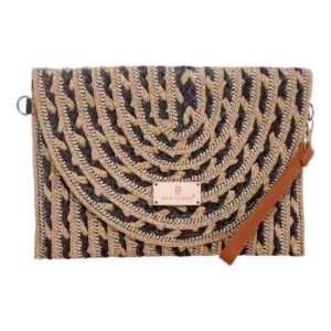 Τσάντα φάκελος clutch JH-22007 - Apricot