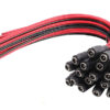 FOLKSAFE καλώδιο FS-DCPIGTAIL-F με θηλυκό βύσμα 5.5x2.1mm, 10τμχ