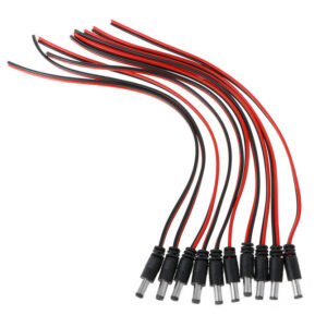 FOLKSAFE βύσμα τροφοδοσίας DC αρσενικό DCMC, 5.5x2.1mm, σε κλέμα, 5τμχ