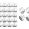 HOME USE προστατευτικές τάπες επίπλων HUH-0224, 25-30mm, διάφανες, 24τμχ