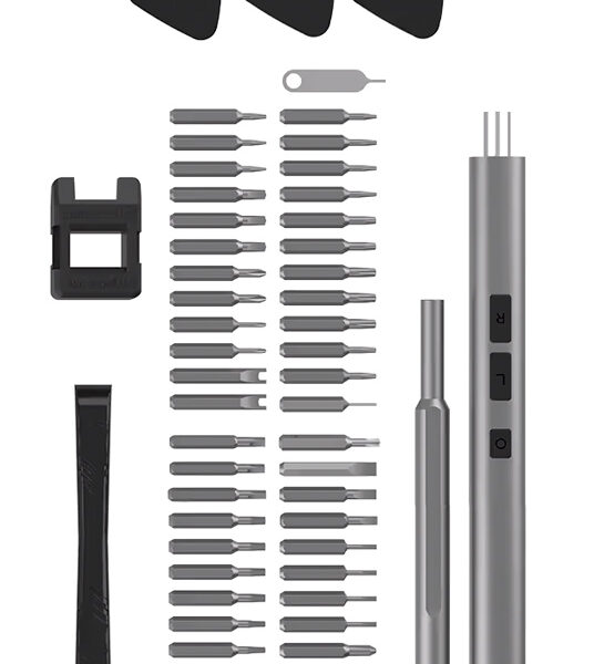 KINGSDUN σετ ηλεκτρικό κατσαβίδι KS-882057 με LED φακό, 350mAh, 57 σε 1