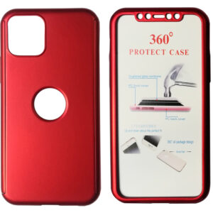 POWERTECH Θήκη Body 360° με Tempered Glass για Xiaomi Mi 9, μπλε