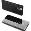 POWERTECH θήκη Clear View MOB-1664 για iPhone 13/13 Pro, μαύρη