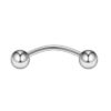 Sequoia Σκουλαρίκι Piercing Ατσάλι ΦΡΥΔΙΟΥ / ΒΑΝΑΝΑ I-00203 (1.2*10*3*3)