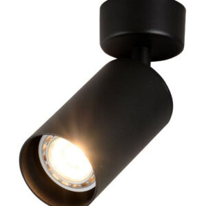 POWERTECH φωτιστικό οροφής HLL-0068, E27, Φ15, μεταλλικό, γκρι