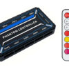 POWERTECH RGB fan controller PCF01-5C με ασύρματο χειριστήριο, 10 connectors