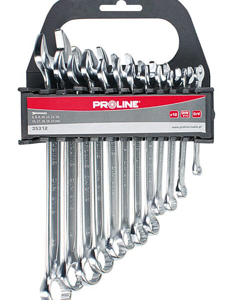 PROLINE σετ γερμανοπολύγωνα κλειδιά 35312, 6-22mm, DIN 3110, CrV, 12τμχ