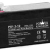 POWER KINGDOM μπαταρία μολύβδου PS1.3-12, 12Volt 1.3Ah