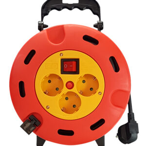 POWERTECH πολύπριζο PT-872, 5x schuko, 16A, 3m, μαύρο