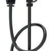 POWERTECH καλώδιο δικτύου PTR-0144 Cat 6a U/UTP, copper, slim, 3m, μαύρο