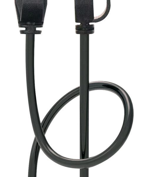 POWERTECH καλώδιο δικτύου PTR-0144 Cat 6a U/UTP, copper, slim, 3m, μαύρο