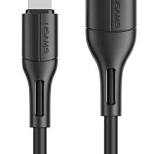 USAMS Καλώδιο USB σε USB-C US-SJ200, 10W, 1.2m, μαύρο