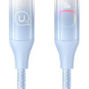 USAMS καλώδιο Lightning σε USB-C US-SJ638, 30W PD, 1.2m, μπλε