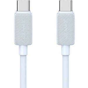 USAMS καλώδιο USB σε Micro USB US-SJ098 U-Turn, 2.1A, 1m, μαύρο
