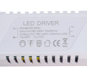 POWERTECH LED φωτιστικό οροφής HLL-0117, 24W, 4000K, Φ38x9cm, γκρι