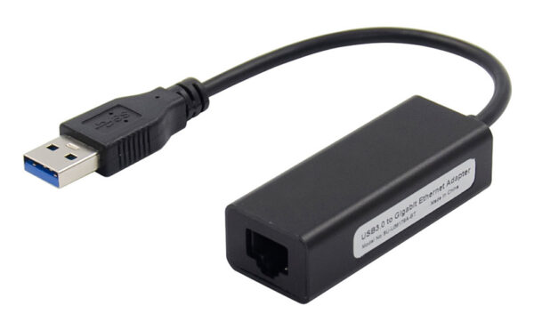 Αντάπτορας δικτύου ST735, USB, 1000Mbps Ethernet, μαύρος