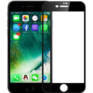 POWERTECH Tempered Glass 5D Full Glue για iPhone 8, White
