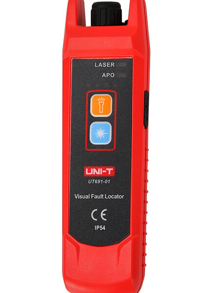 UNI-T ανιχνευτής σφάλματος οπτικής ίνας UT691-01, ~1mW, ~650nm, IP54