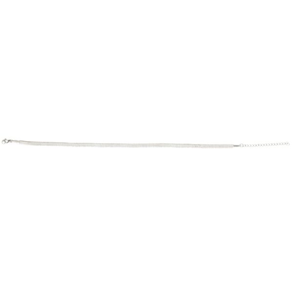 Αλυσίδα ποδιού Stainless Steel ασημί