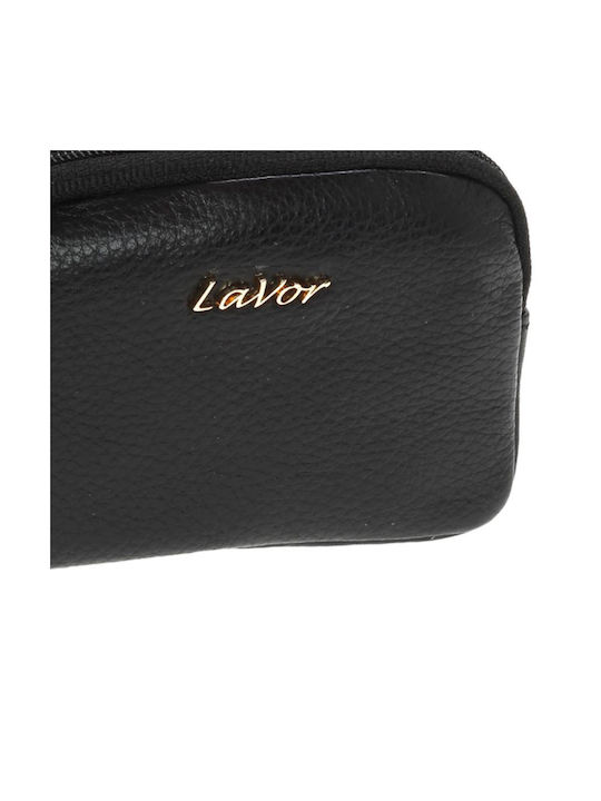 Γυναικείο Δερμάτινο Πορτοφόλι Lavor 5990 μαύρο