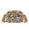 Τσάντα Χιαστί Μεσαία Floral Summer Beige Henney Bear