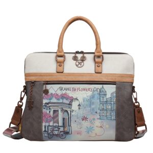 Τσάντα Πλάτης Floral Summer Beige Henney Bear
