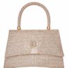 Τσάντα φάκελος clutch CK6025 - Σαμπανιζέ