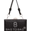 Τσάντα φάκελος clutch CK6019 - Μαύρο
