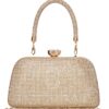 Τσάντα φάκελος clutch CK6021 - Χρυσό