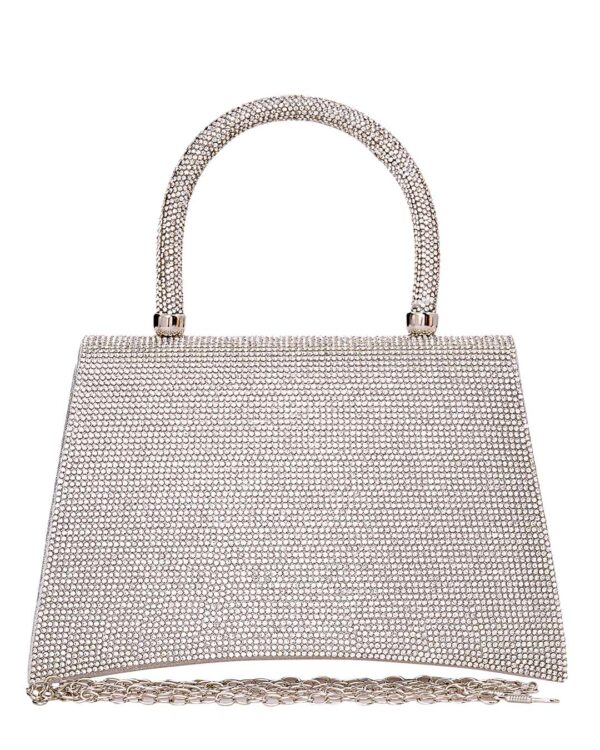 Τσάντα φάκελος clutch CK6025 - Ασημί