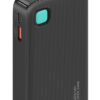 USAMS power bank CD224 με καλώδιο USB-C, 2x θύρες εξόδου, 10000mAh, 20W, μαύρο