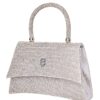 Τσάντα φάκελος clutch CK6025 - Ασημί