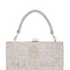 Τσάντα φάκελος clutch CK6020 - Ασημί