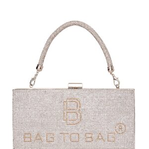 Τσάντα φάκελος clutch JH2226 - Ασημί