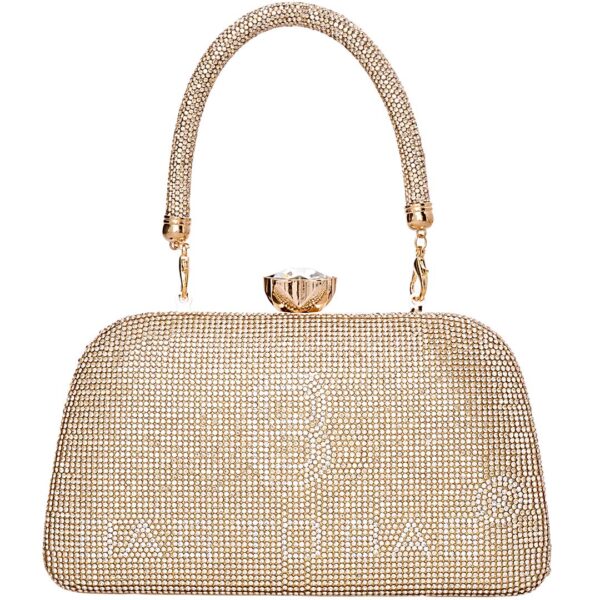 Τσάντα φάκελος clutch CK6021 - Χρυσό