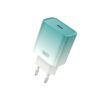 XO CE18 φορτιστής τοίχου PD 30W 1x USB-C μπλε-λευκό + καλώδιο USB-C - USB-C