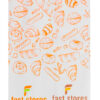 FAST STORES χαρτοσακούλα βεζιτάλ, 12x22cm, 50τμχ