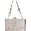 Τσάντα φάκελος clutch CK6019 - Ασημί