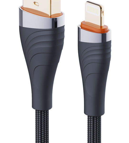 LDNIO καλώδιο Lightning σε USB LS691, 30W, 1m, γκρι