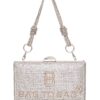 Τσάντα φάκελος clutch CK6019 - Ασημί