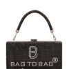 Τσάντα φάκελος clutch CK6020 - Μαύρο