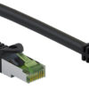 GOOBAY καλώδιο δικτύου 61097, CAT 8.1 S/FTP, copper, LSZH, 7.5m, μαύρο