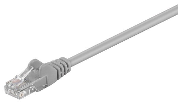 GOOBAY καλώδιο δικτύου 68367, CAT 5e U/UTP, CCA, 3m, γκρι