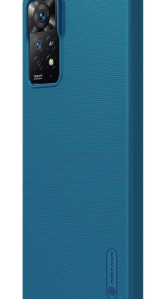 NILLKIN θήκη Super Frosted Shield για Xiaomi Note 11 Pro/Pro+/11i, μπλε
