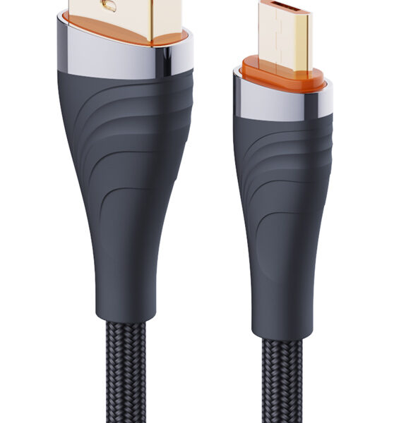 LDNIO καλώδιο micro USB σε USB LS691, 30W, 1m, γκρι