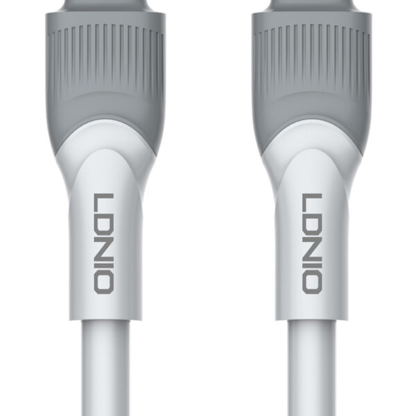 LDNIO καλώδιο Lightning σε USB-C LC601I, 30W PD, 1m, γκρι