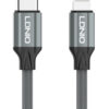 LDNIO καλώδιο Lightning σε USB-C LC441I, 30W PD, 1m, γκρι
