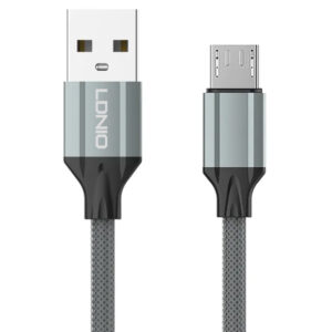 LDNIO καλώδιο Micro USB σε USB LS540, 2.4A, 20cm, λευκό