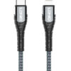 LDNIO καλώδιο Lightning σε USB-C LC111, 30W PD, 1m, γκρι