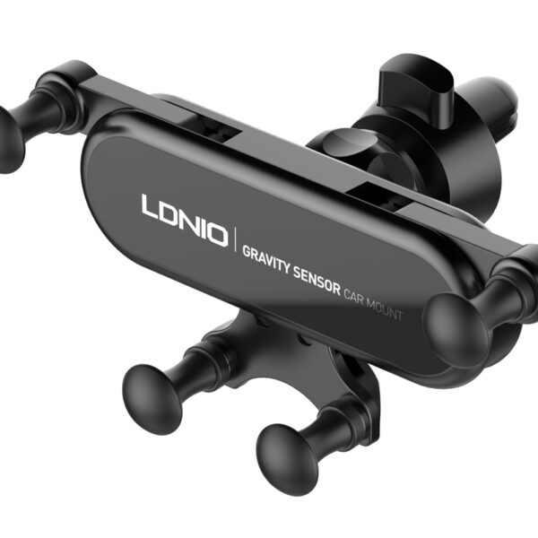 LDNIO βάση smartphone αυτοκινήτου MG03 για αεραγωγούς, μαύρη